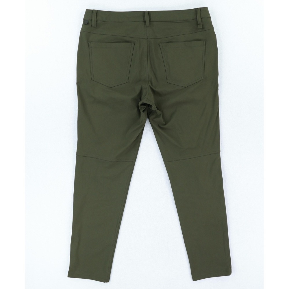 Lululemon ABC Pant Slim *Warpstreme Men's 32x30 Green Comfort Stretch M5704S - Picture 2 of 11